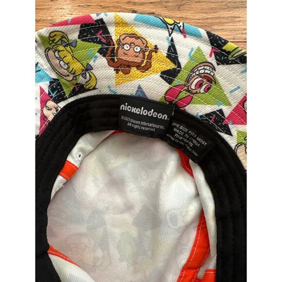 Adult Nickelodeon 90's Retro Bucket Hat - Picture 3 of 3
